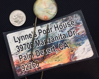 Bookmark, money clip, business card holder