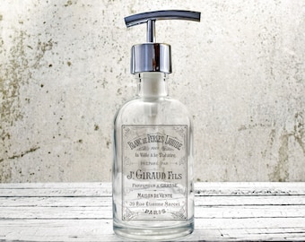 hand soap dispenser farmhouse bathroom decor paris decor bathroom accessories kitchen decor - Bathroom Accessories Decor hand soap dispenser farmhouse bathroom decor paris decor bathroom accessories kitchen decor - Bathroom Accessories Decor