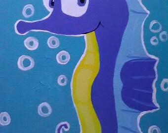 Painted by Aimee Seahorse