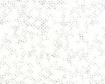 Modern Background Paper Steel Off White Stamped Dots 1586 12 by Brigitte Heitland of Zen Chic for Moda