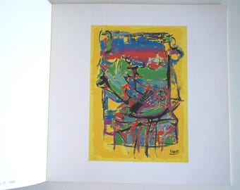 Italian Art Exhibition Catalogue Paolo Lapi 1991, vintage art book, modern art