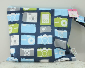 Wet Bag wetbag Diaper Bag ICKY Bag camera PETUNIAS gym bag swim cloth diaper accessories zipper shower gift newborn baby child kids summer