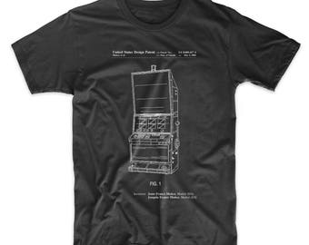 Slot Machine Patent T Shirt, Las Vegas T Shirt, Gambling Gift, Arcade Game, Tech Shirt, Casino Gift, PP1043