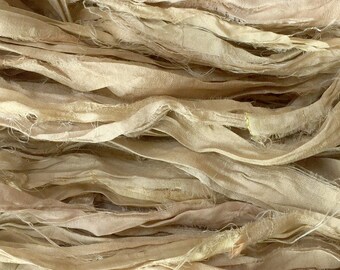 SARI SILK RIBBON - Butter