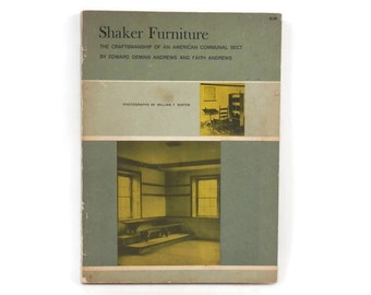 1950 Shaker Furniture Catalog w/William F. Winter Photographs American Primitives