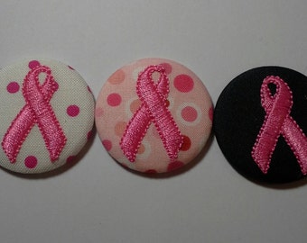 Custom Awareness Ribbon Badge Reel Slide Clip On or Swivel Clip - Id Holder- Retractable