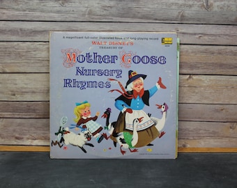 Walt Disney's Treasury of Mother Goose Nursery Rhymes Vinyl Record, LP