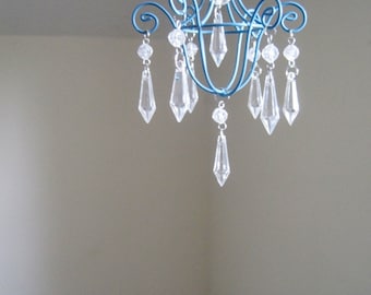 Periwinkle Pixie Car Chandelier MADE TO ORDER