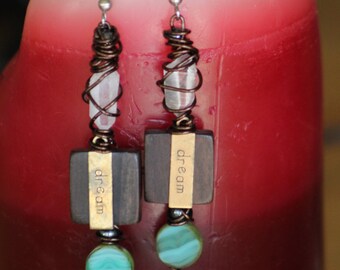 Dream crystal dangles