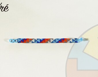 Mexican Bracelet / Chaquira/ Handmade /Huichol / Mexican Jewelry/ Native american
