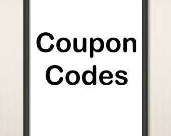 Don't Buy - Coupon Codes Tawer Art Shop