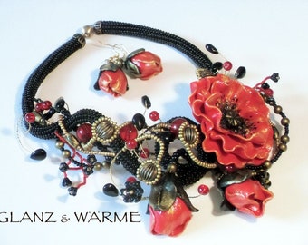 Jewelry set 'Joy' necklace + earrings