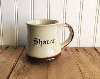 Vintage Stoneware Sharon Mug