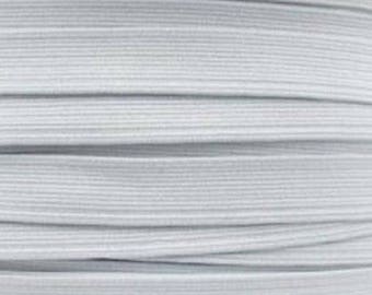 6 mm white elastic Ribbon