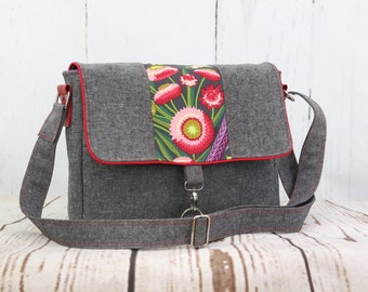 The Marigold iPad Messenger Bag - PDF Sewing Pattern