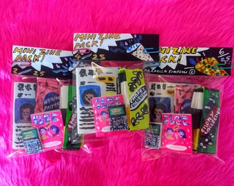 Mini Zine Pack - Small and Tiny Zines Special, Limited Edition