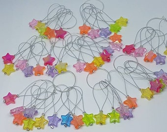 Shooting stars stitchmarkers