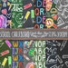 School Chalkboard Digital Papers Pack, Seamless pattern - 12pcs 300dpi (paper crafts, card making, scrapbooking) Commercial use