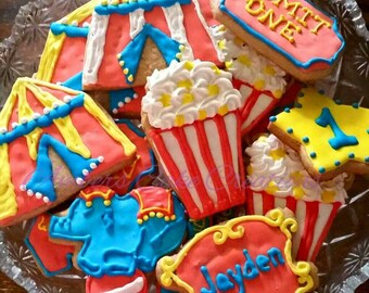 Circus cookies (12 cookies)