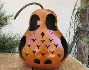 Gourd Owl Primitive Decoration