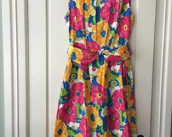 vintage 80's classic Lanz Original Dress size 12
