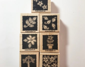 Stampin Up Retired Garden Blocks 2003