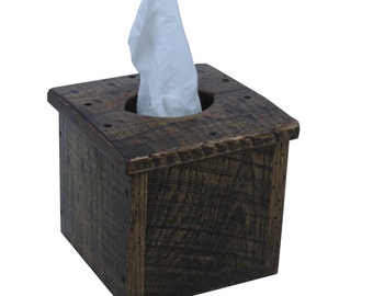 Barn Wood Tissue Box Cover
