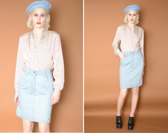 Vintage Studded Skirt