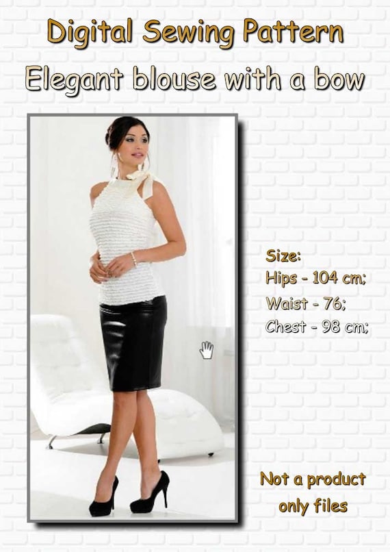 download blouse pattern digital 