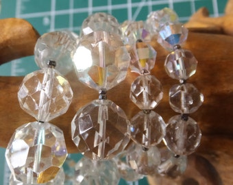 Fire Polished Crystal Bead Necklace