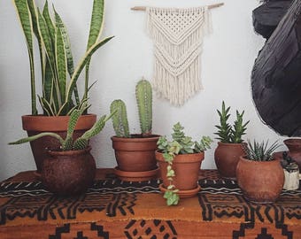 Tenture murale Macramé wall hanging