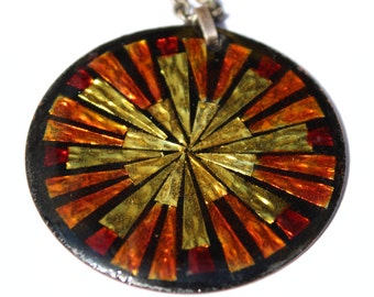 Jugendstil - Wiener Werkstätte 'Sun' Necklace - Art Nouveau