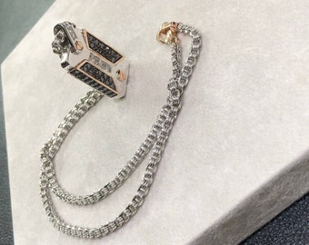 Necklace Zancan Gold Diamonds New Edition limited man Gomorrah