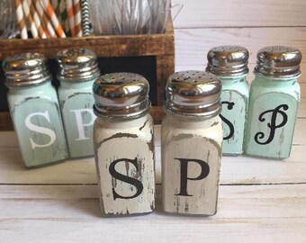 rustic salt and pepper shaker set rustic salt and pepper shakers salt and pepper - Rustic Farmhouse Decor rustic salt and pepper shaker set rustic salt and pepper shakers salt and pepper - Rustic Farmhouse Decor