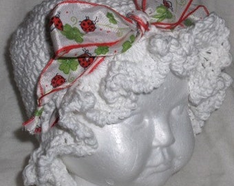 summertime baby hat, crochet baby hat, crochet hat baby, sun hat, summer hat