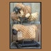 Primitive pull toy sheep instant download pattern HAFAIR OFG standing sheep FAAP