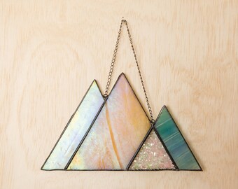 Iridescent Mountain Range