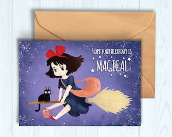 Kiki's Delivery Service Birthday Card