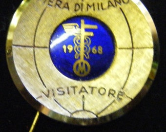 1968 Visitors Pin Commemorative