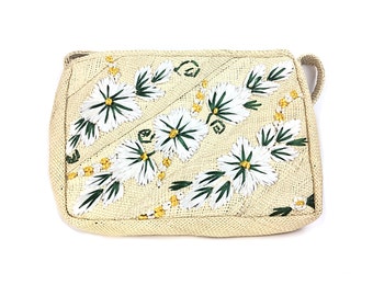 Straw purse, boho bag, straw bag, boho purse, woven bag, woven purse, vintage purse, vintage bag, straw handbag