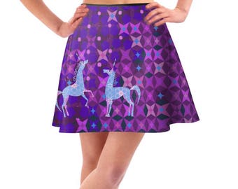 Unicorn Skirt sizes XS - 4XL