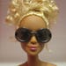 barbie doll black designer round glasses with smoked lense sunglasses eyeglasses eye accessory fashionistas add ons