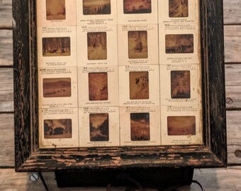 Antique Slide Display
