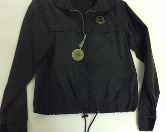 90s Vintage Never worn TODD OLDHAM Black windbreaker Jacket