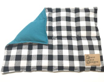 XL Rice Heating Pad, Whole Back Microwaveable Heat Pad, Hot Cold Therapy for Natural Pain Relief, Gift for Him or Her, Essential Oils