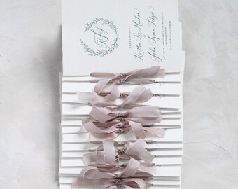 Wedding Program Design