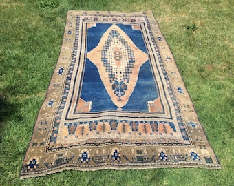 Turkish handmade rug anatolian Turkish oushak rug vintage rug handwowen nomadic rug handwowen nomadic rug handspun wool and 314x142/10'2x4'6