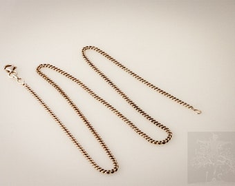 Curb chain flat 1,2mm (Can only be bought together with one of the other items)