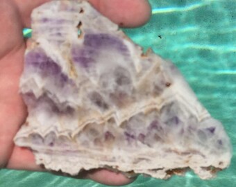 Chevron Amethyst Slab