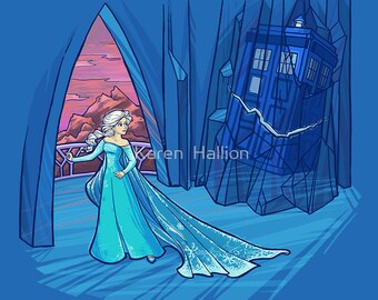 Frozen in Space and Time Notecard (Item 05-316)